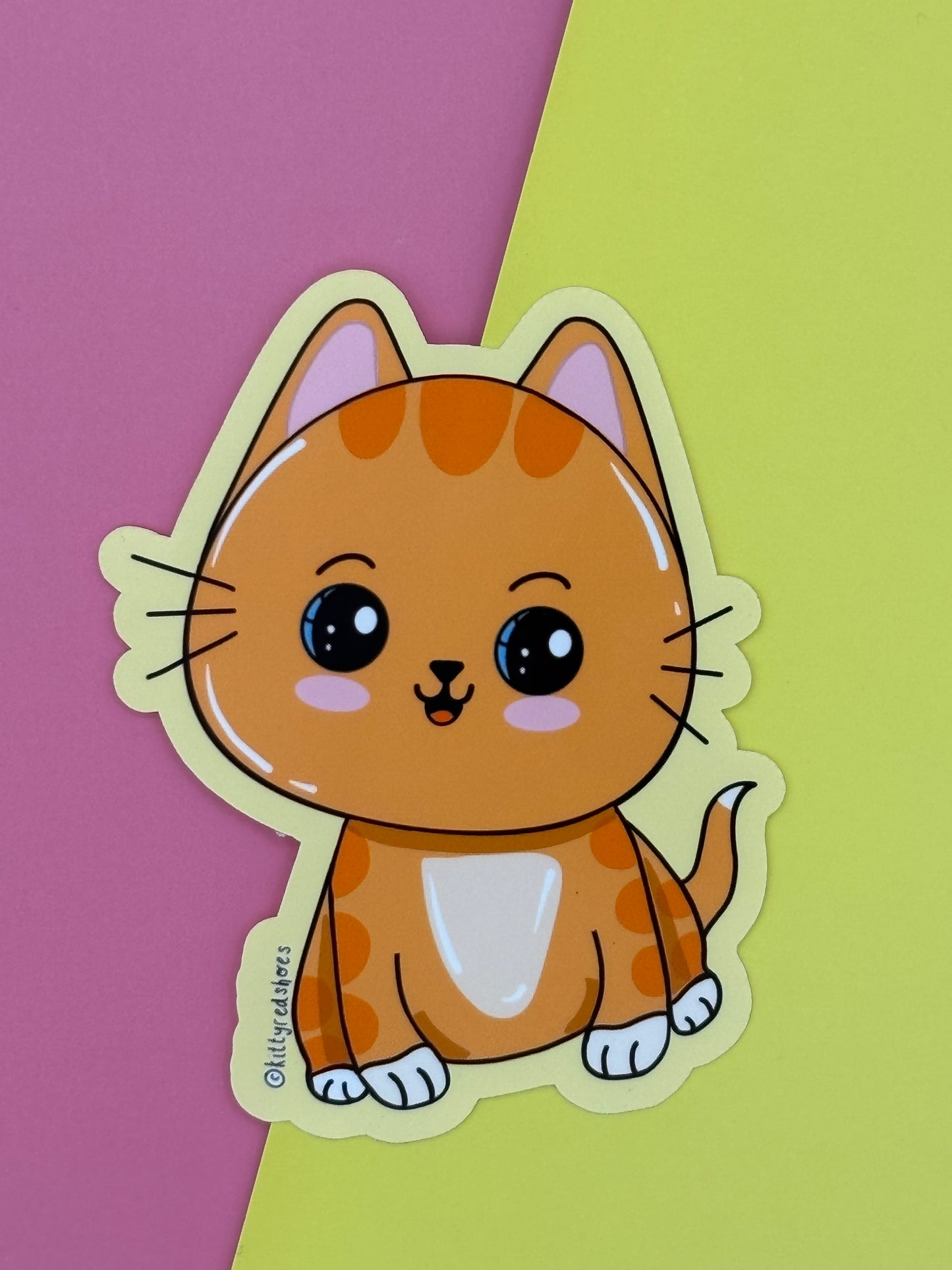 Cat sticker