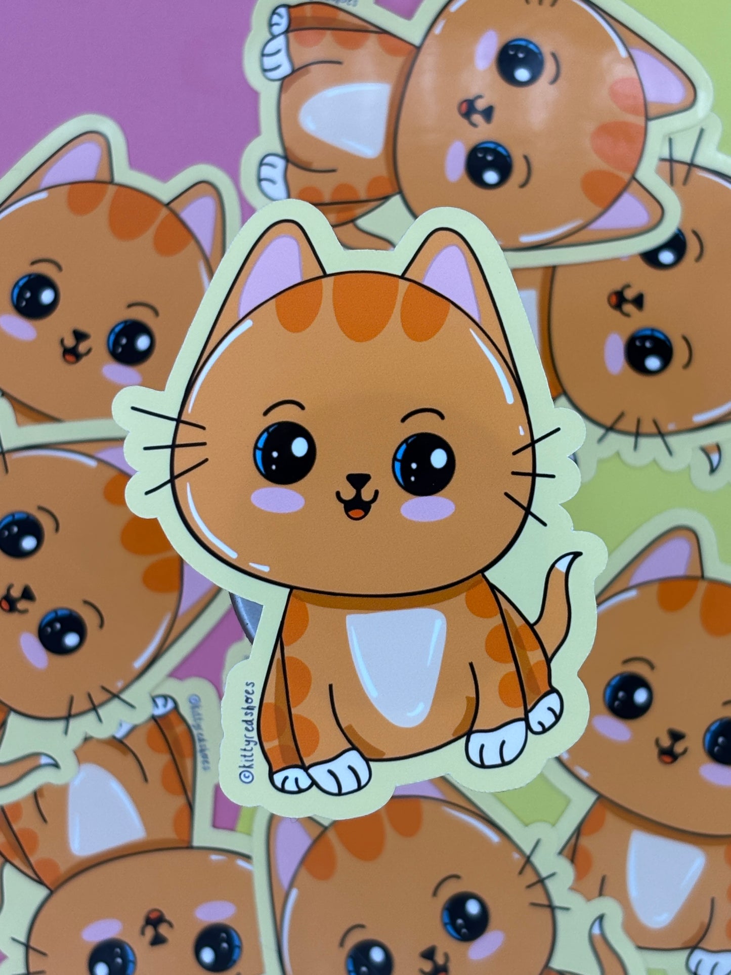 Cat sticker