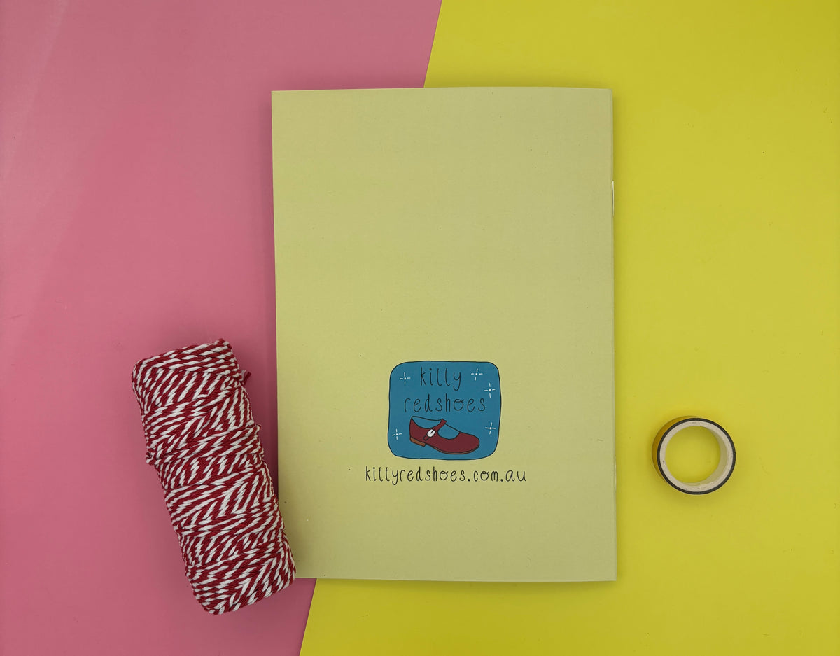 Maybe chocolate will help notebook