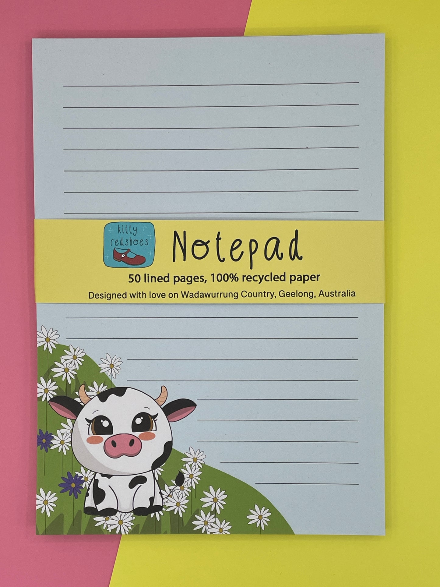 Cow notepad