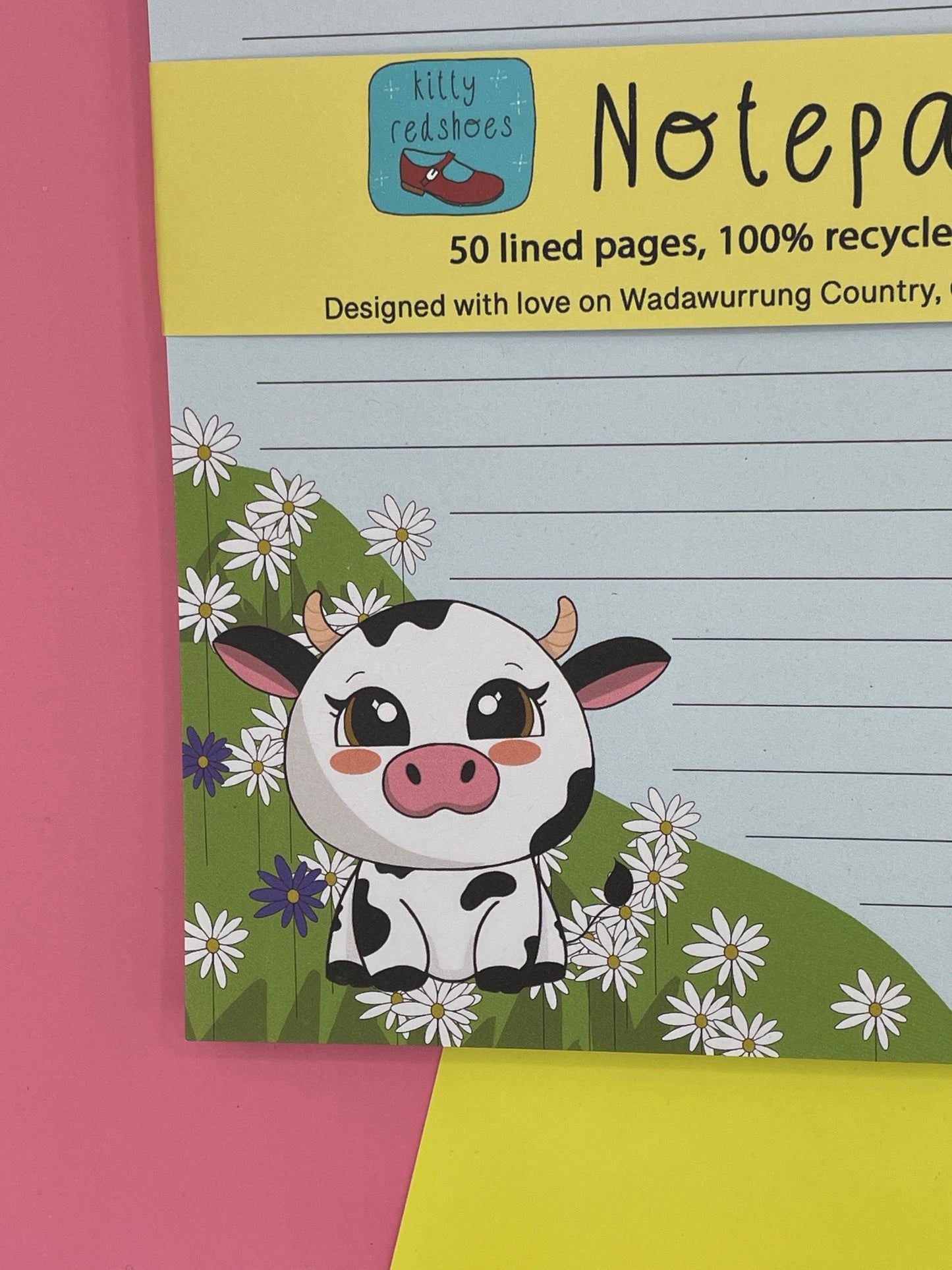 Cow notepad