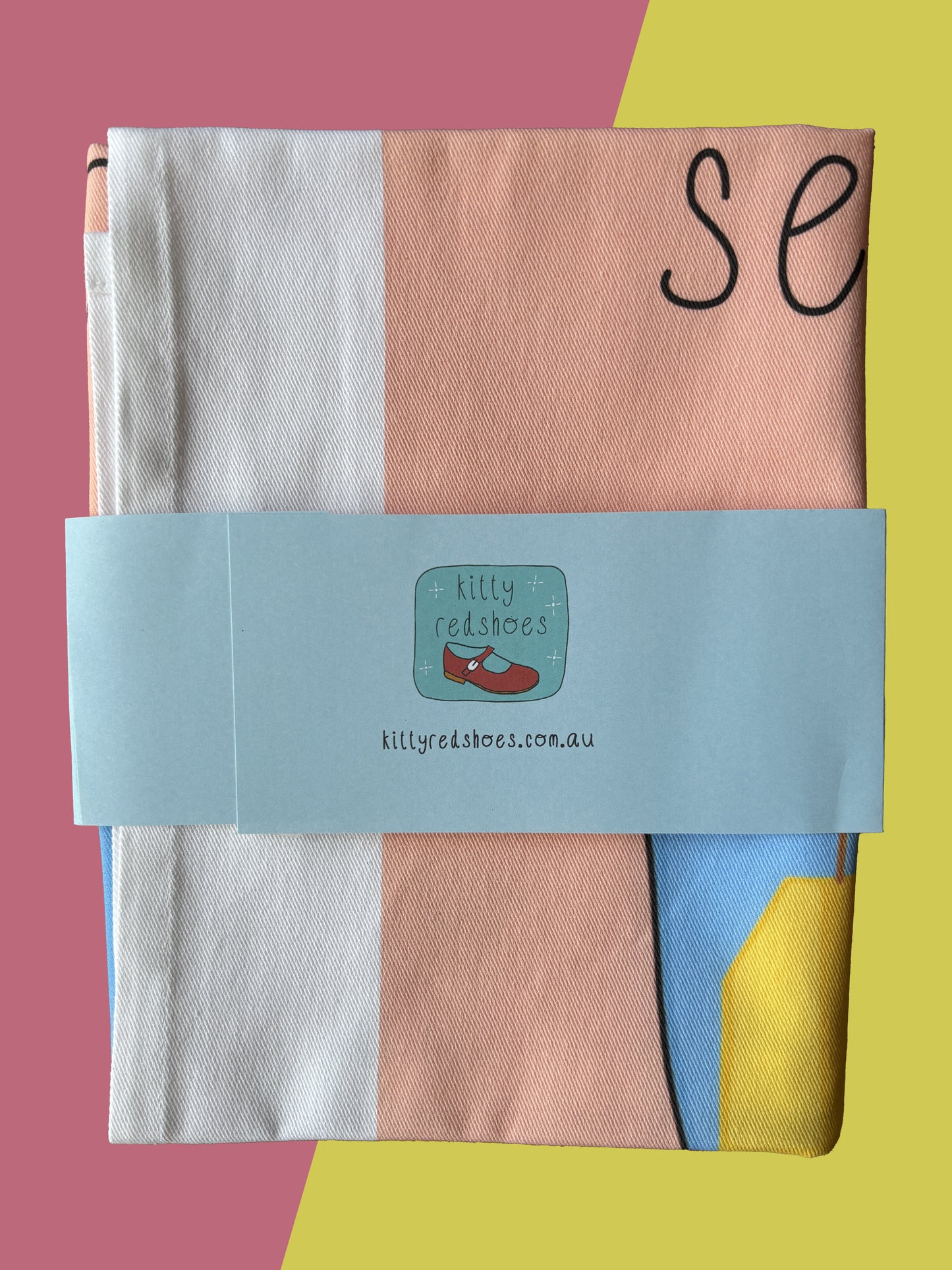 Sereni-tea tea towel