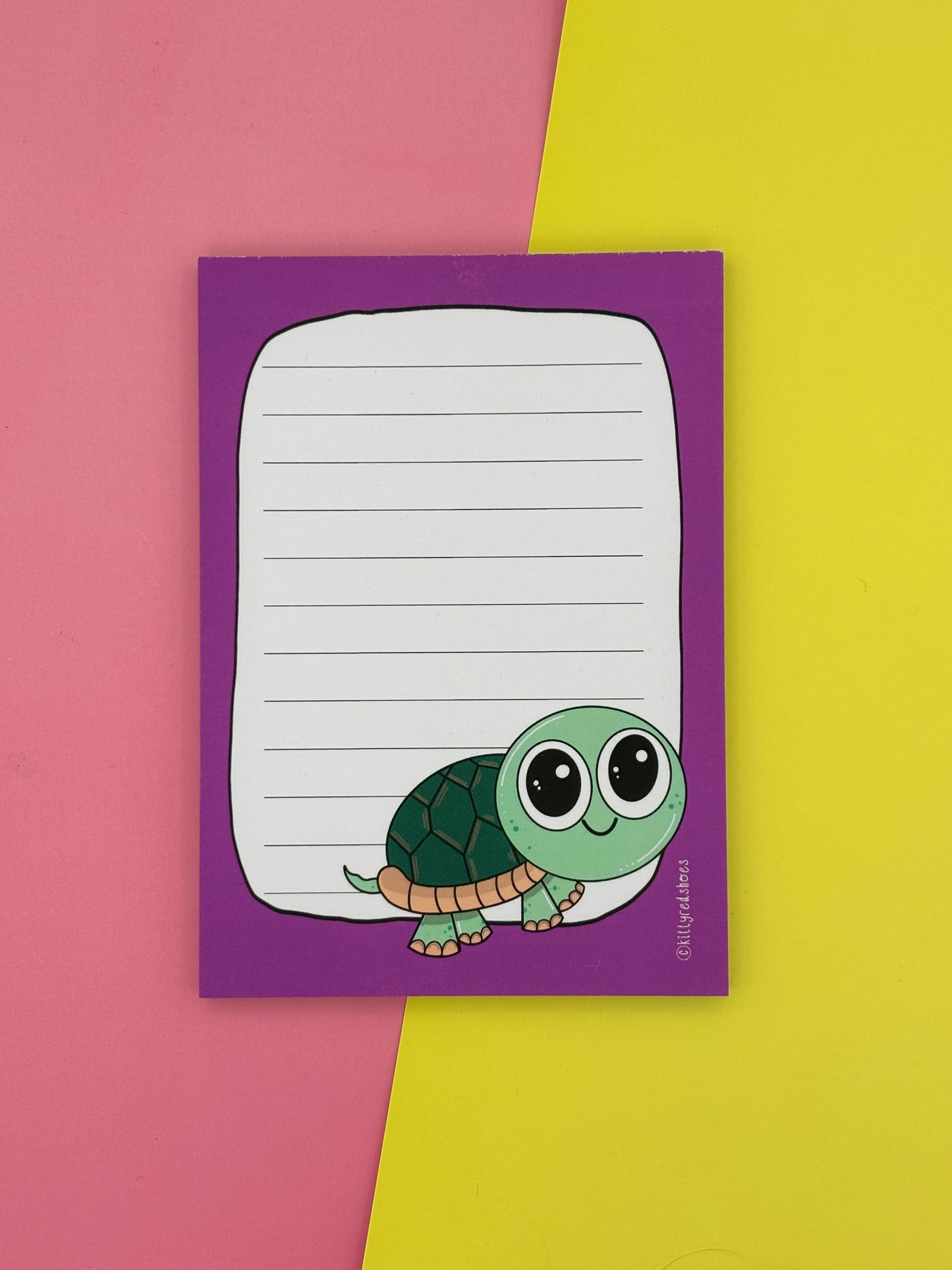 Turtle lil notepad