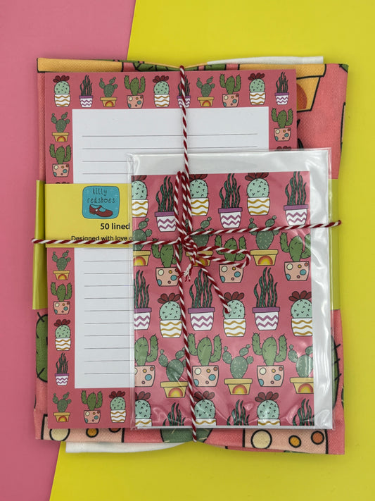 Cactus tea towel bundle