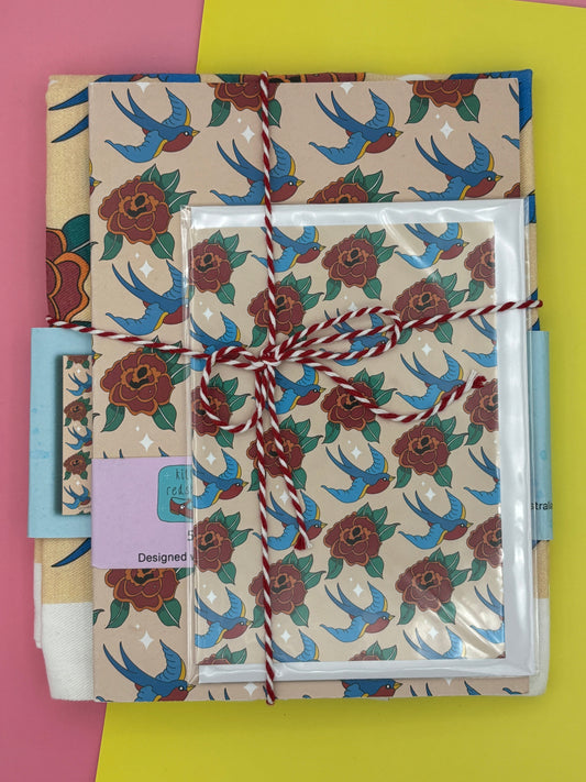Roseybird tote bag bundle