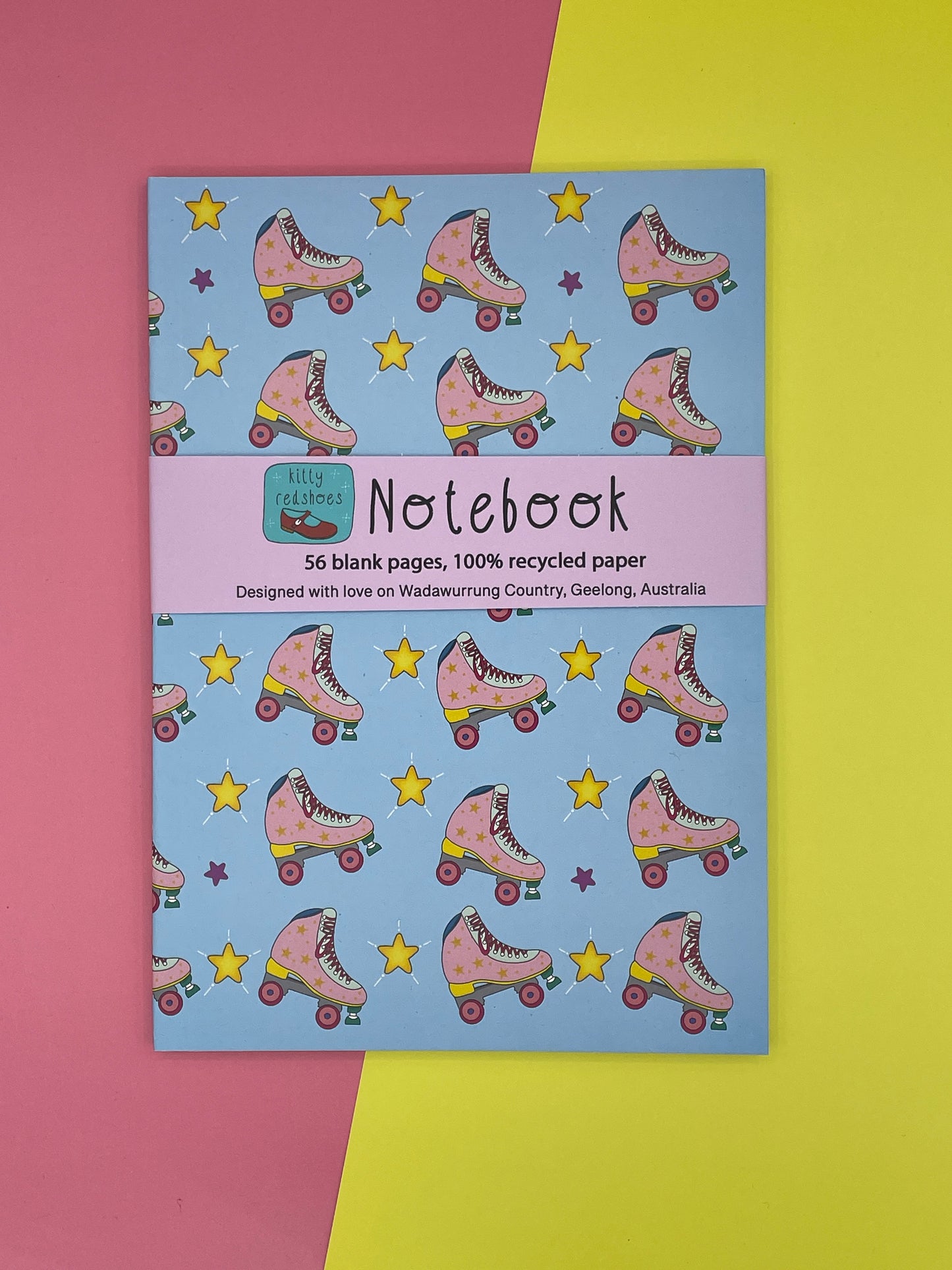 Rollerskate notebook
