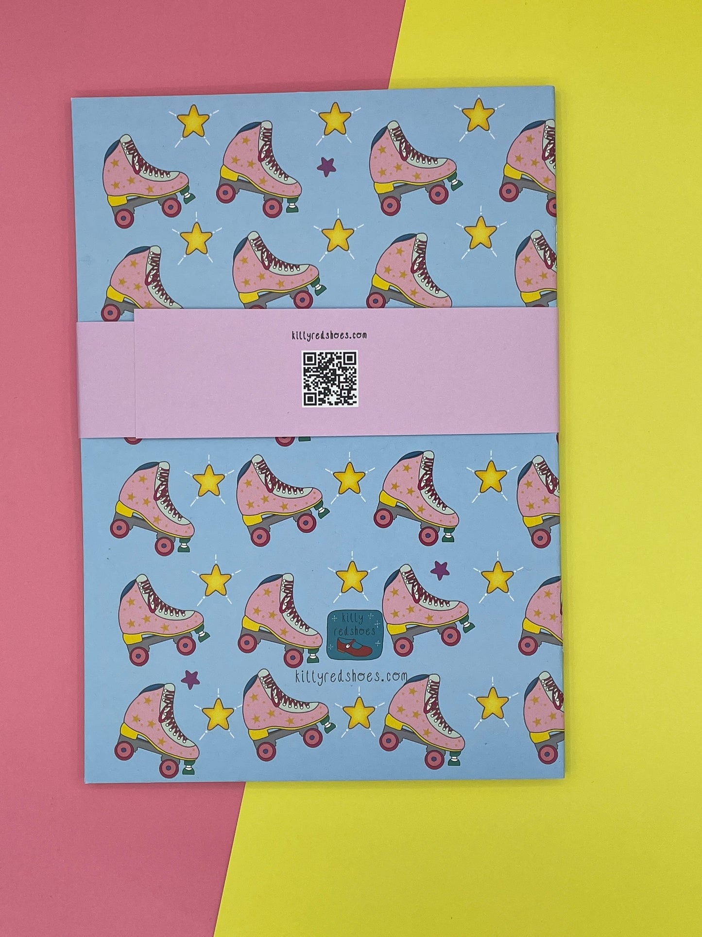 Rollerskate notebook