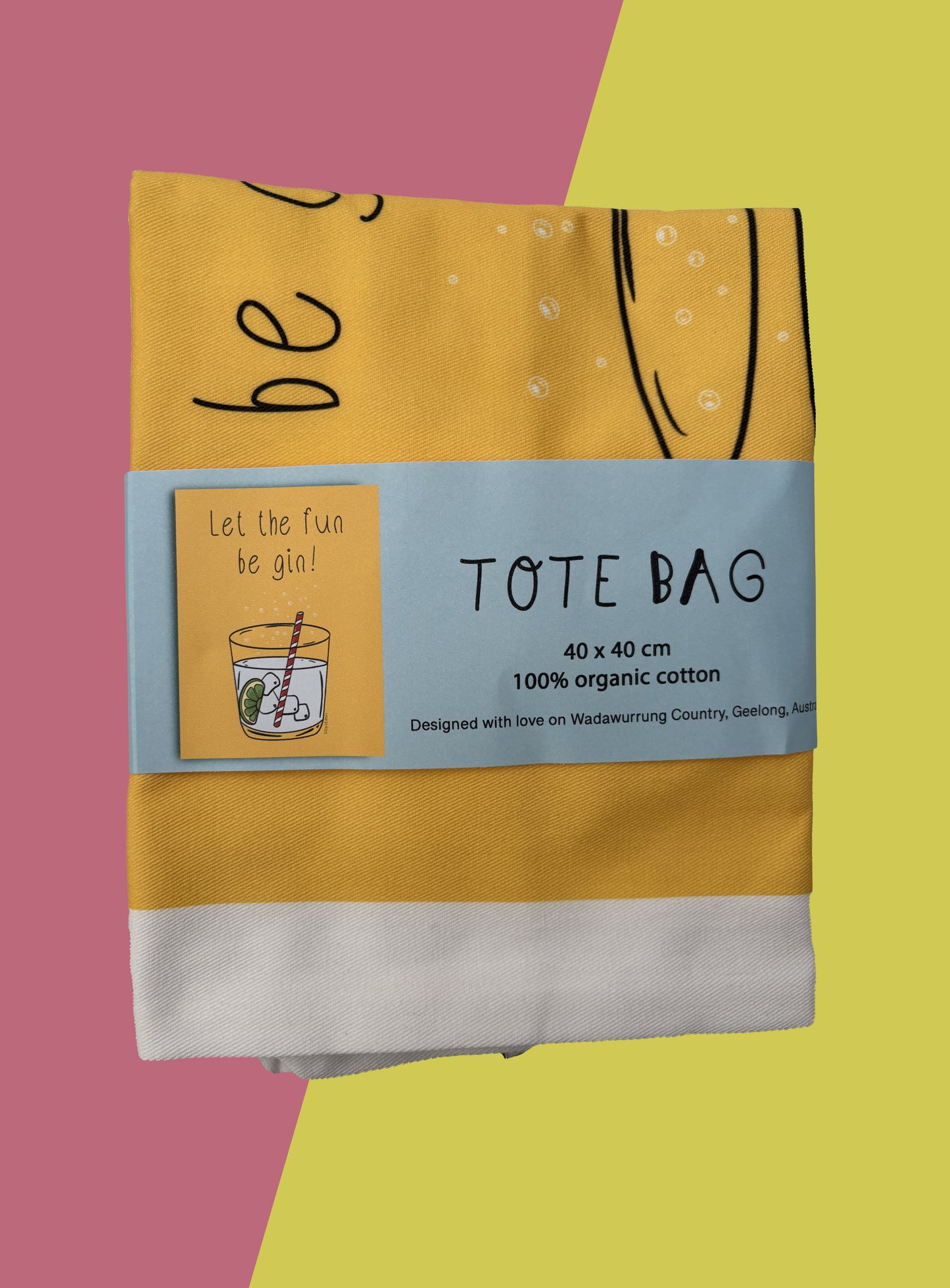 Gin tote bag