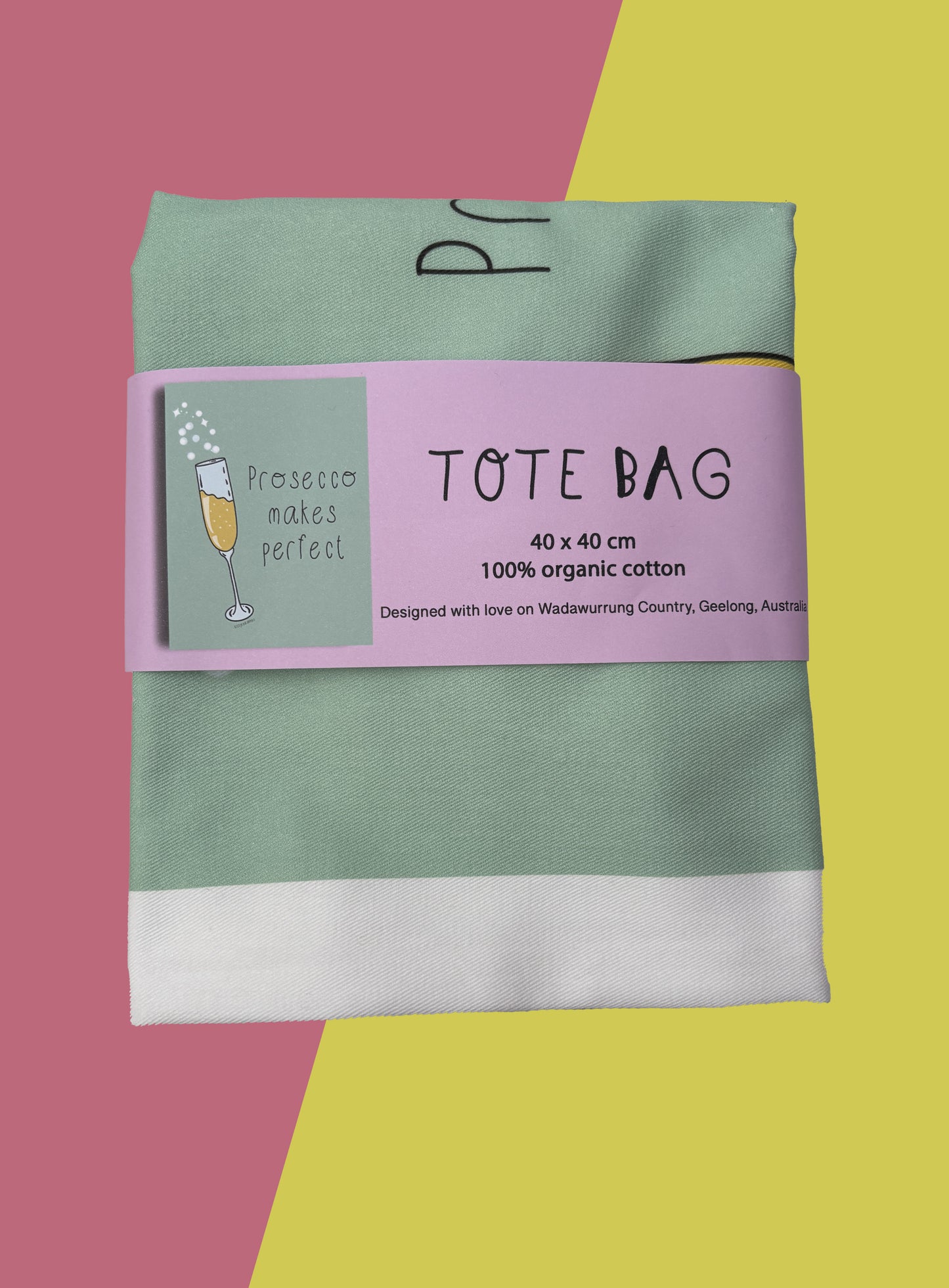 Prosecco tote bag