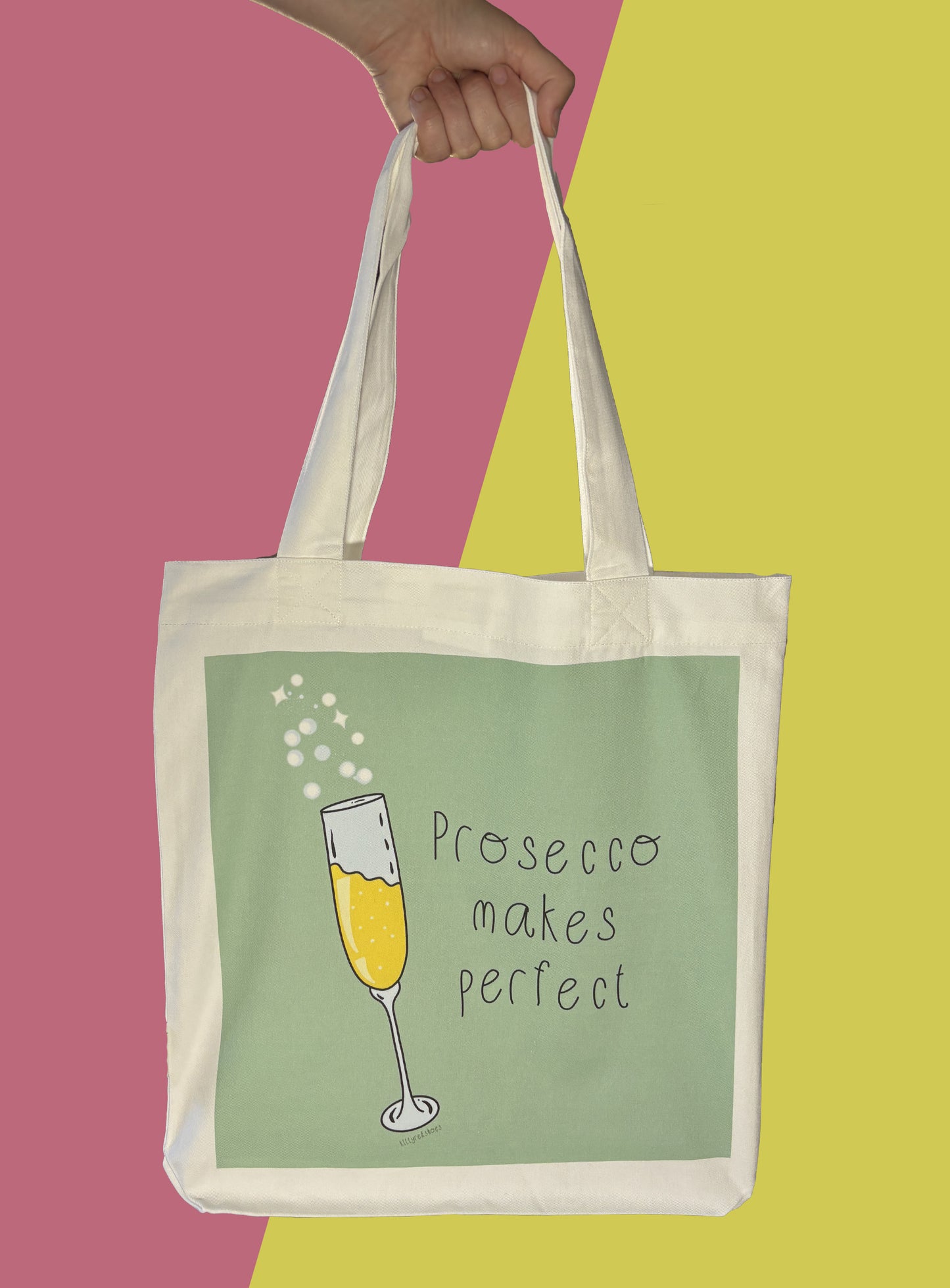 Prosecco tote bag